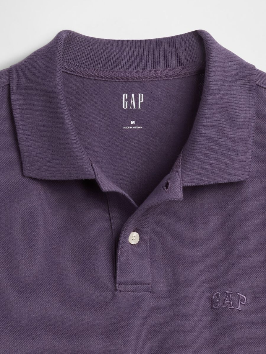 Purple Short Sleeve Polo_4