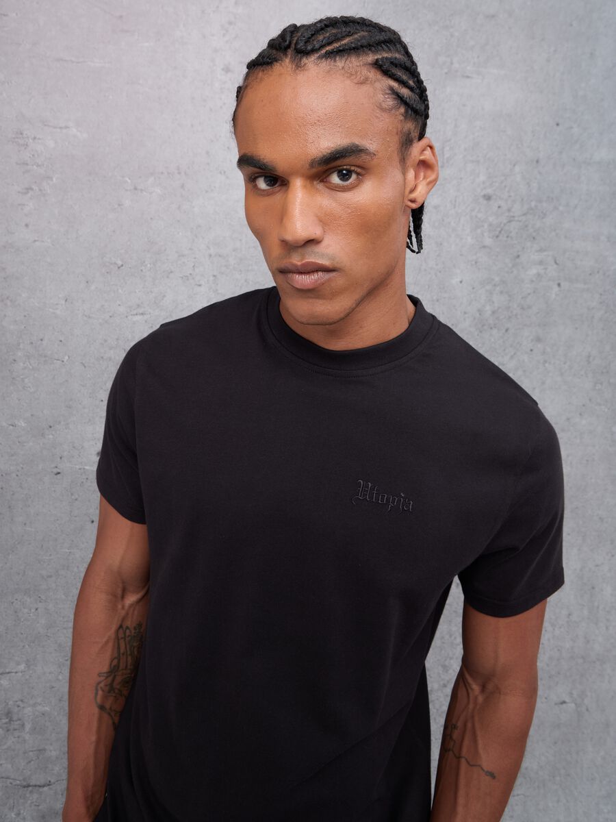 Branding T-shirt Regular Fit Black_3