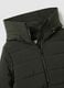 Dark green padded jacket with hood_5