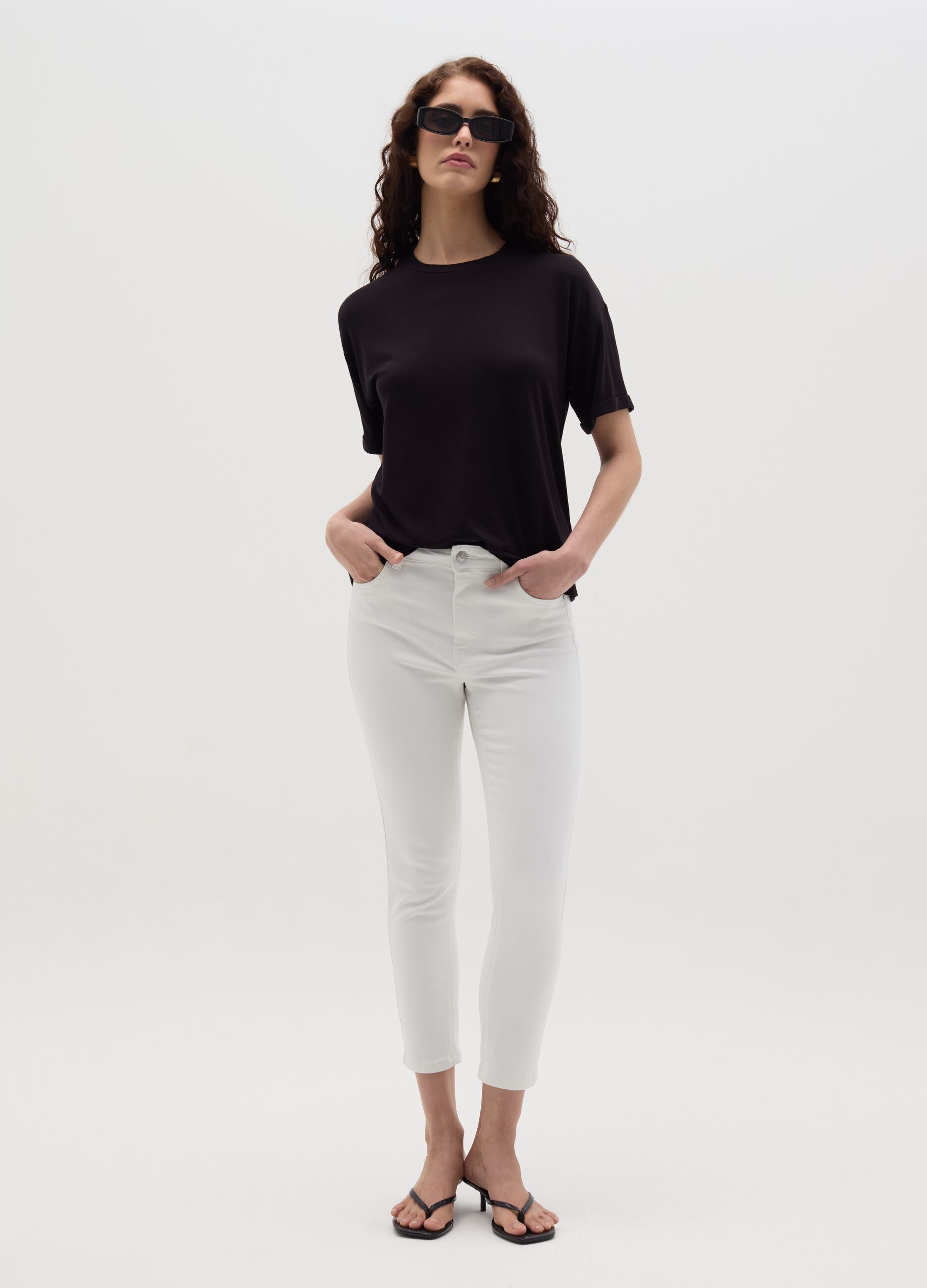 Jeans skinny fit cropped