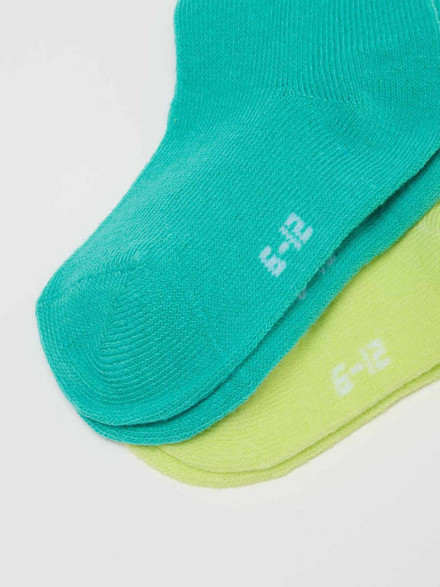 Multipack calze corte comode in misto cotone multicolor da neonato_2