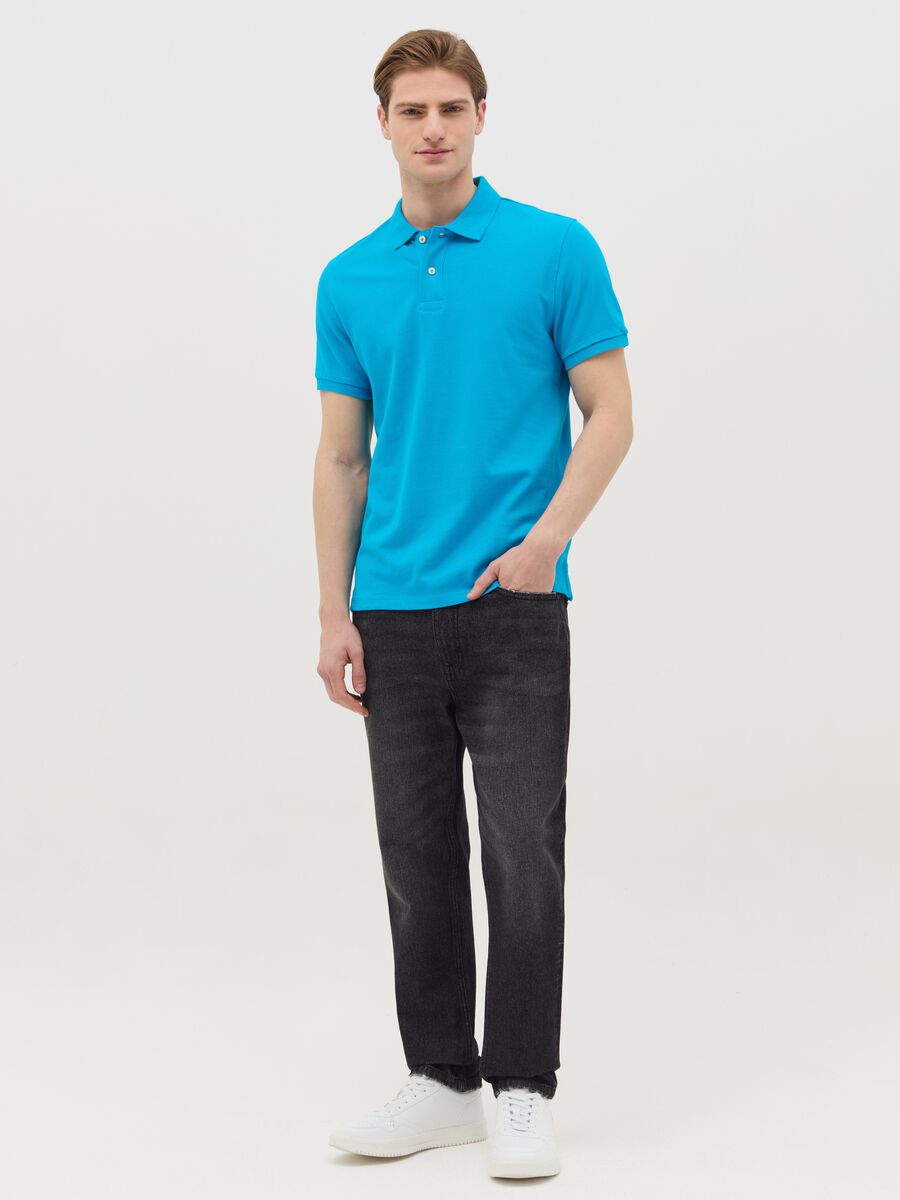 Organic cotton regular-fit polo shirt_1