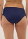 Blue high-waisted stretch-fabric bikini bottoms_2