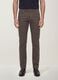 Grey regular-fit stretch cotton twill trousers_1