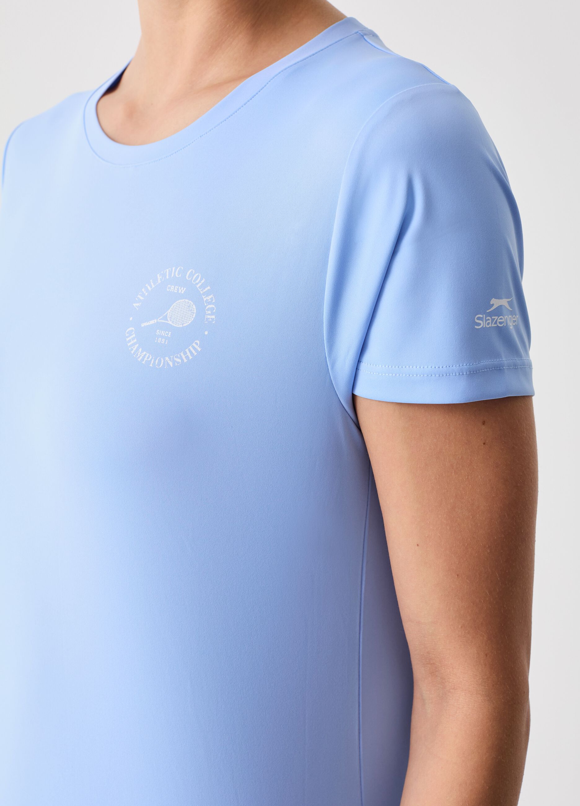 SLAZENGER T-shirt in technical fabric