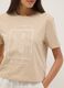 Beige pure cotton regular fit t-shirt with embroidery_3