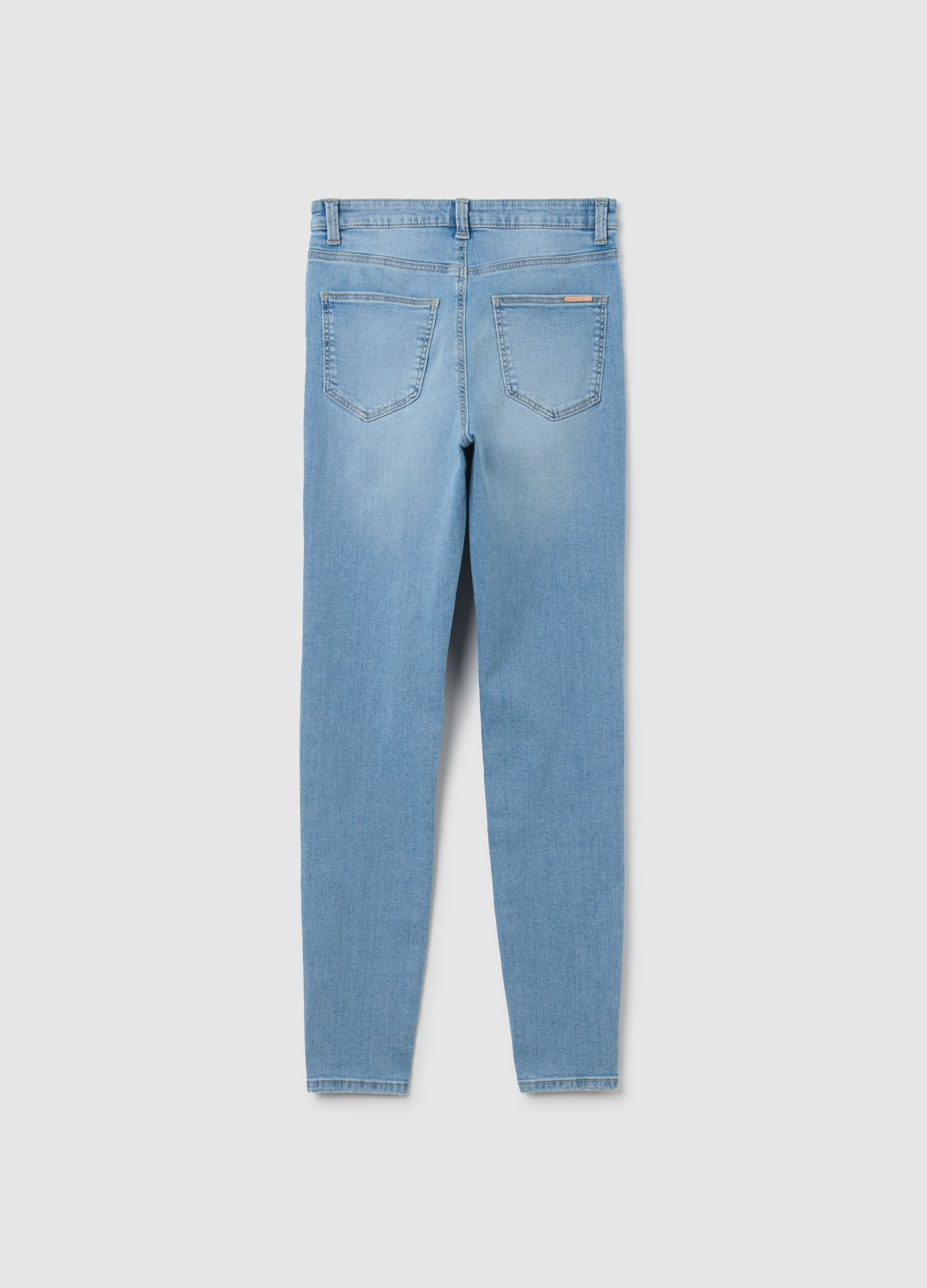 Women's light stretch denim jeans