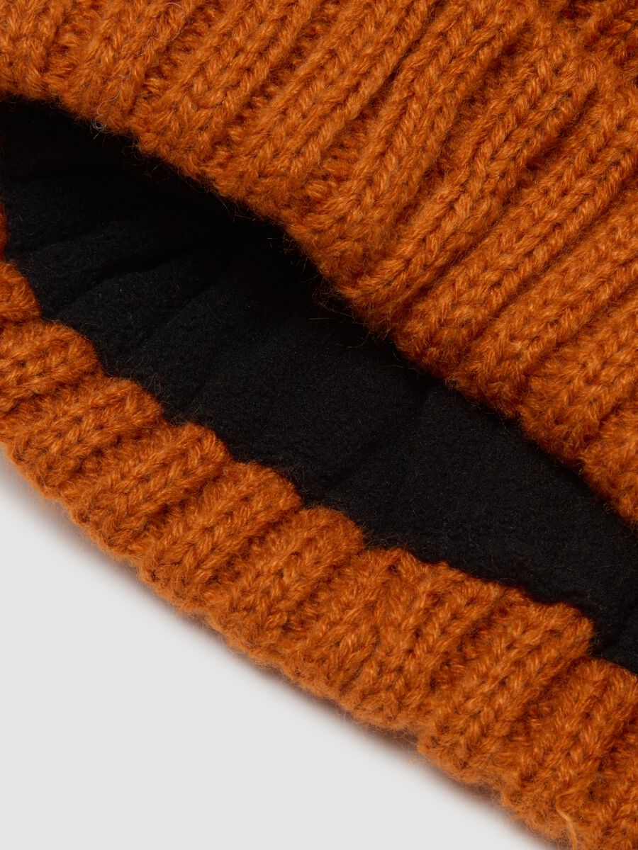 Rib-Knit Hat with Pom-Pom ALTAVIA WITH DEBORAH COMPAGNONI_1