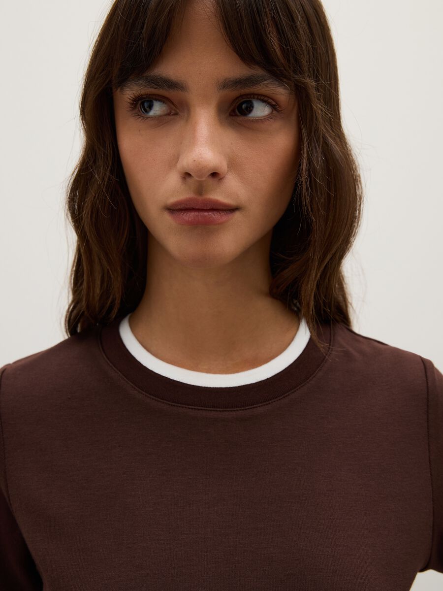 T-shirt nera regular fit_3