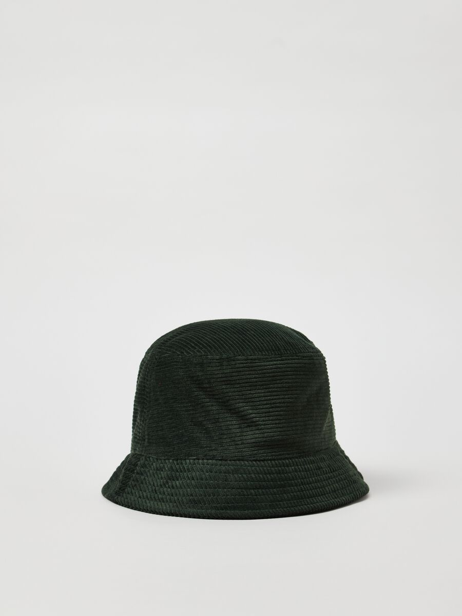 Cappello alla pescatora in corduroy_0