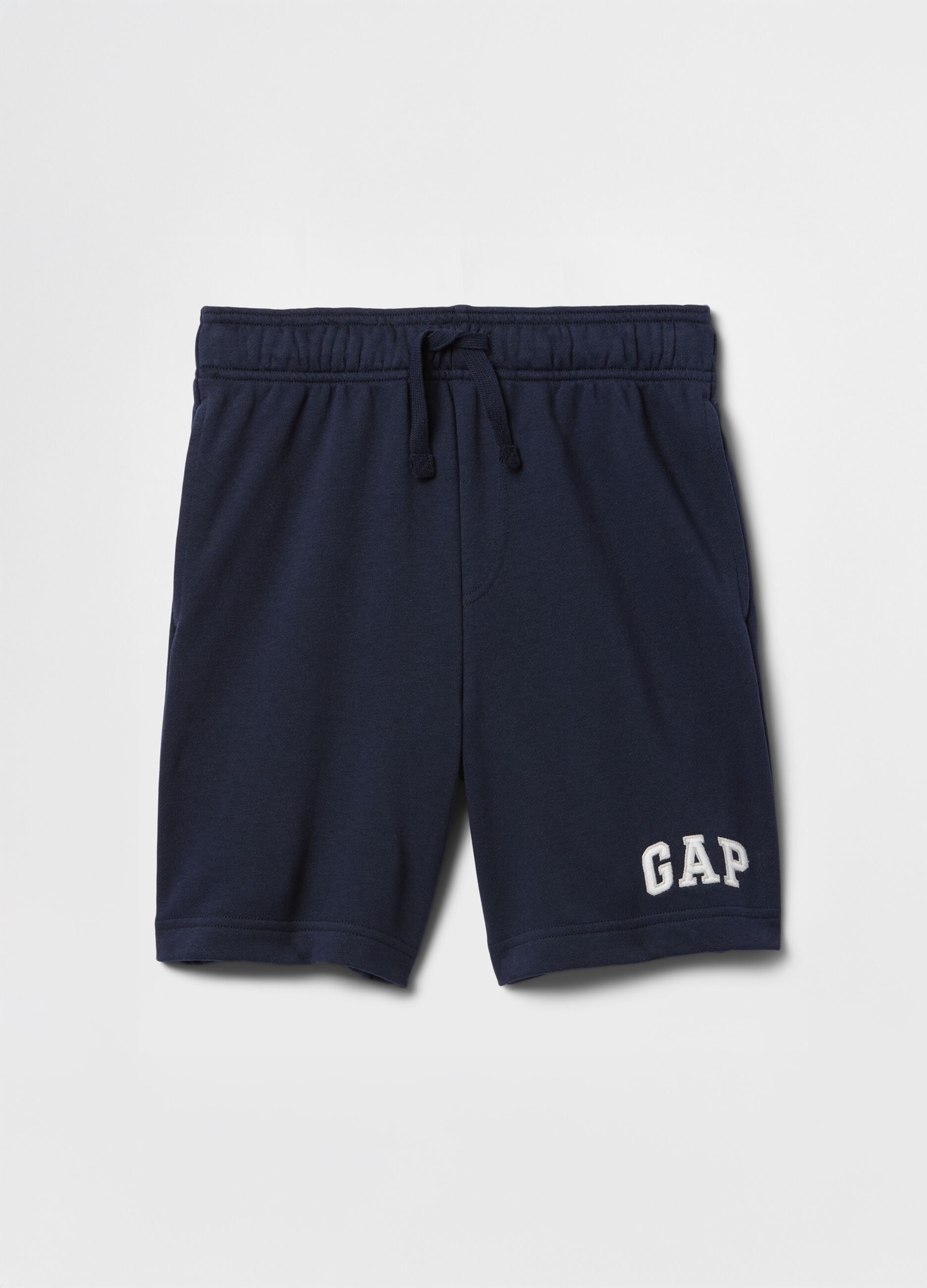 Shorts blu navy in misto cotone e poliestere GAP Kids