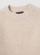 Maglione beige in misto lana regular fit_5