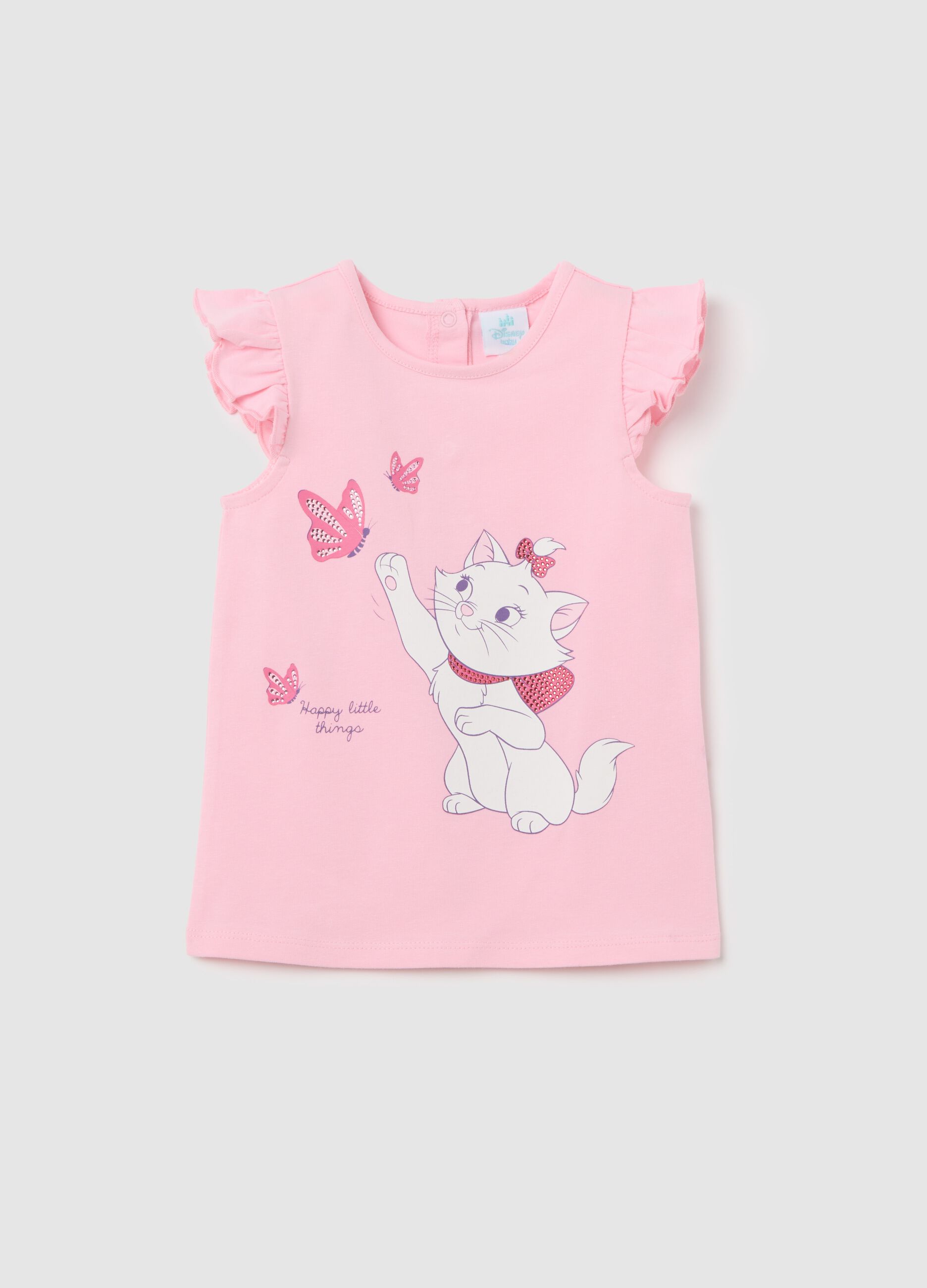 Pink Tank Top with Disney Print
