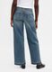 Blue Wide-Leg Denim Trousers_2