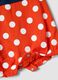 Multicoloured pure cotton baby romper shaped like Minnie_2