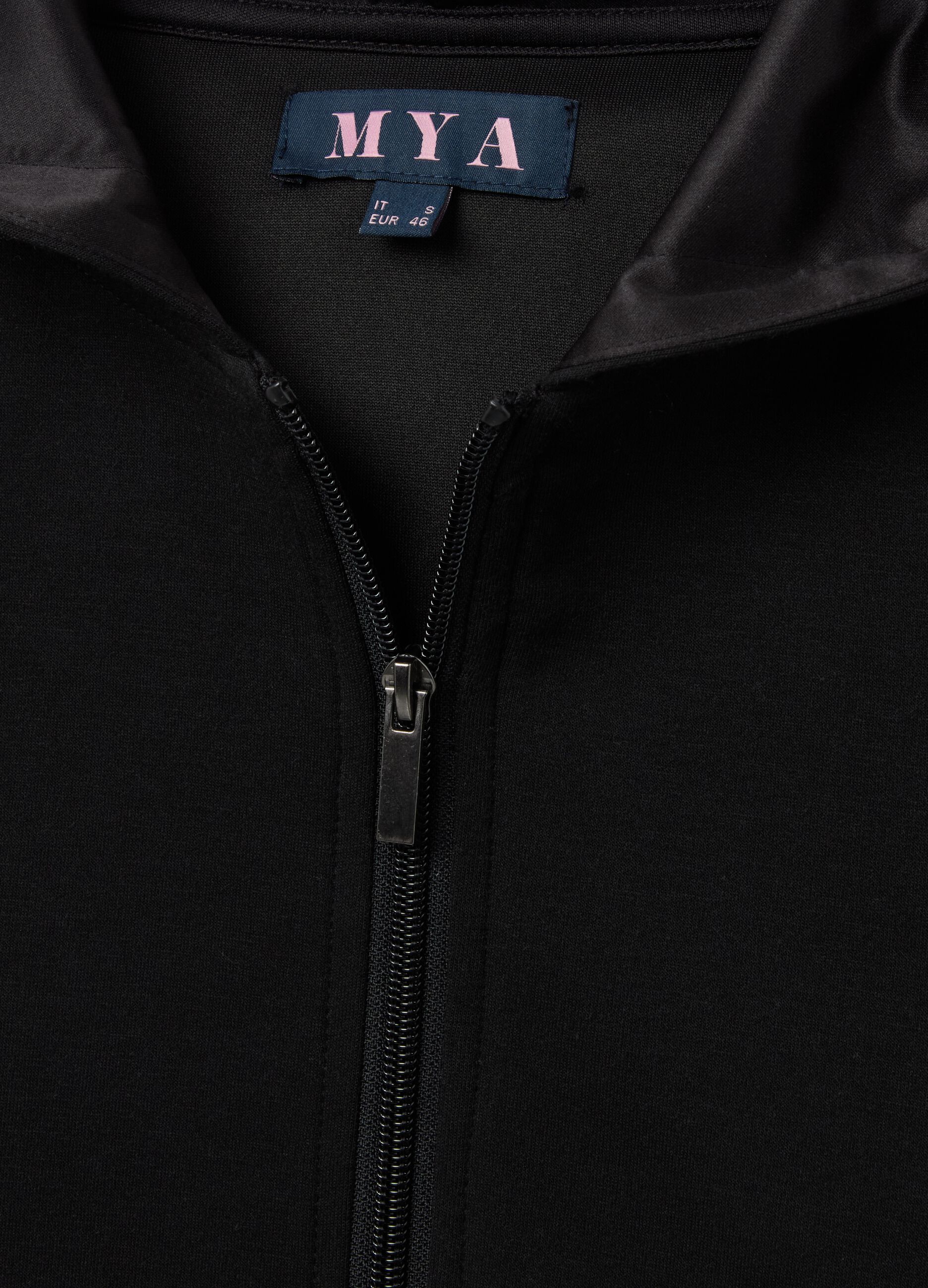 Curvy full-zip with hood