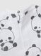White pure cotton baby sleepsuit with print_3