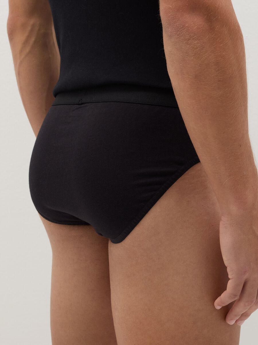 Three-pack briefs in organic cotton_2