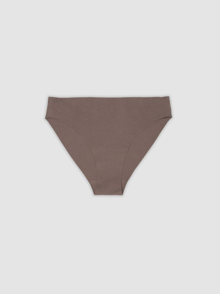 Slip marrone in cotone organico elasticizzato_4