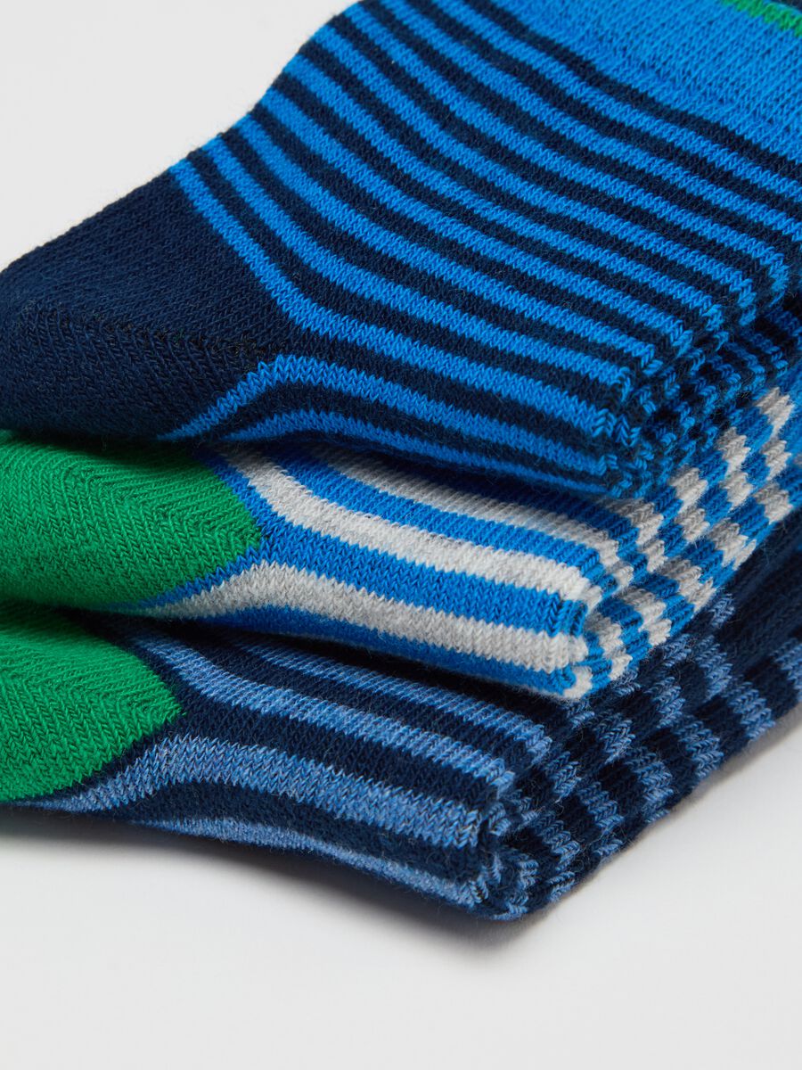Five-pair pack short socks with dinosaurs design_2