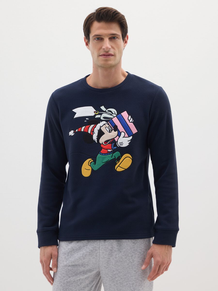 Multicolour long sleeve regular fit pyjamas with Disney print_1