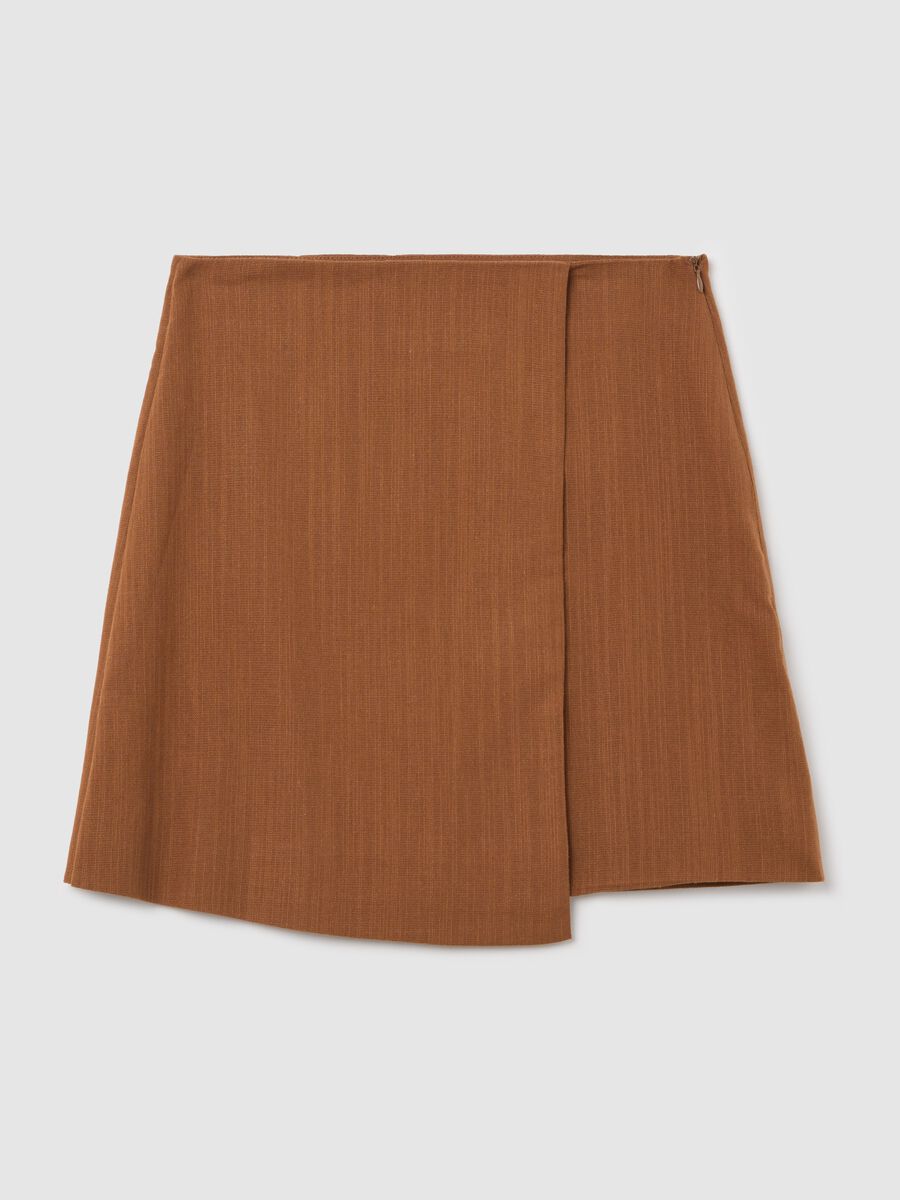 Short skirt in cotton and viscose_4