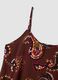 Brown pure-viscose paisley-print tank top_1
