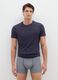 Tripack multicolour stretch cotton boxer shorts regular fit_0