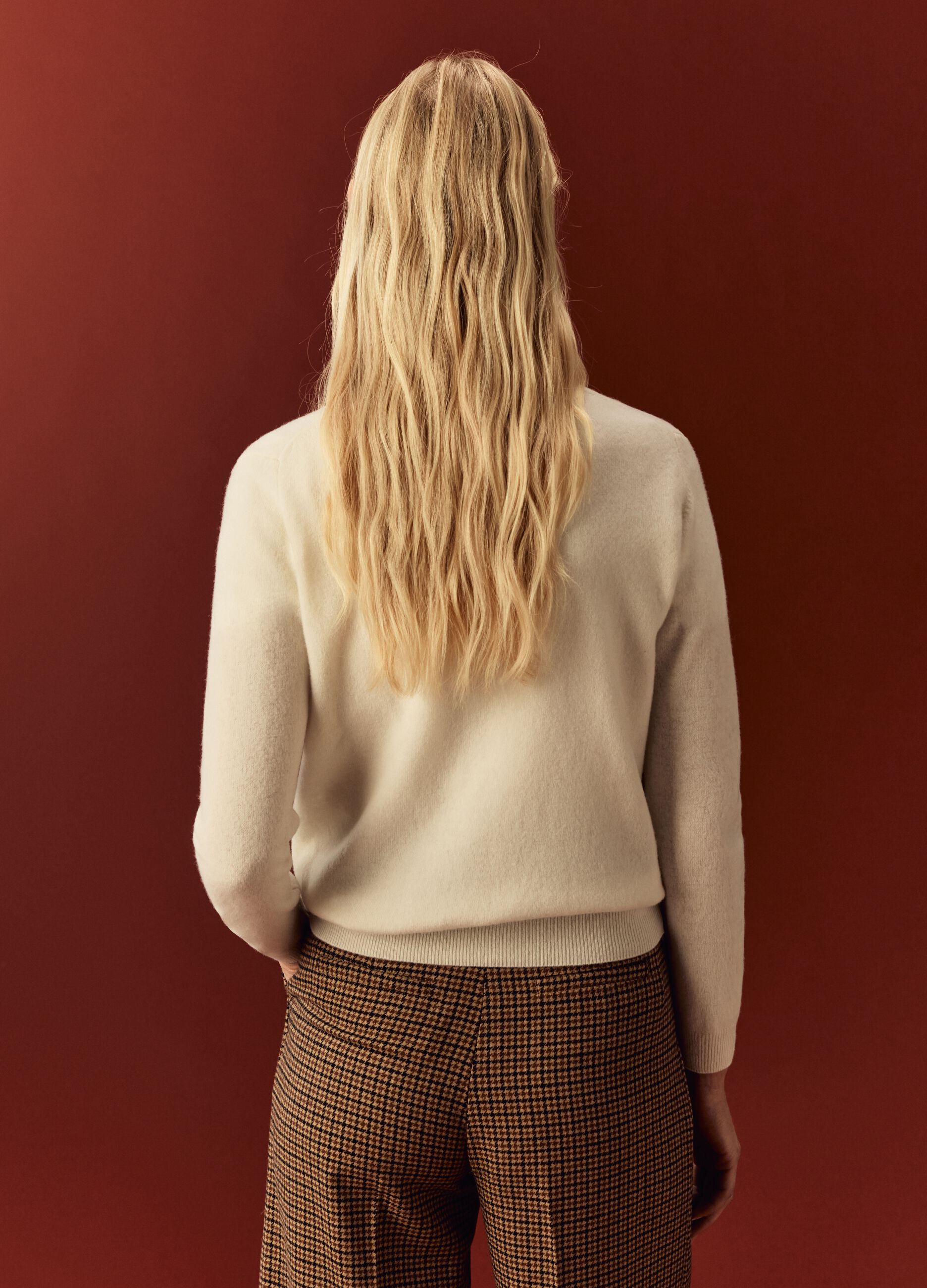 Wool and cashmere pullover