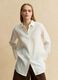 White pure linen shirt with oversized fit_2