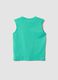Green organic cotton vest top_1