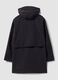 Blue hooded jacket with zip, regular fit_5