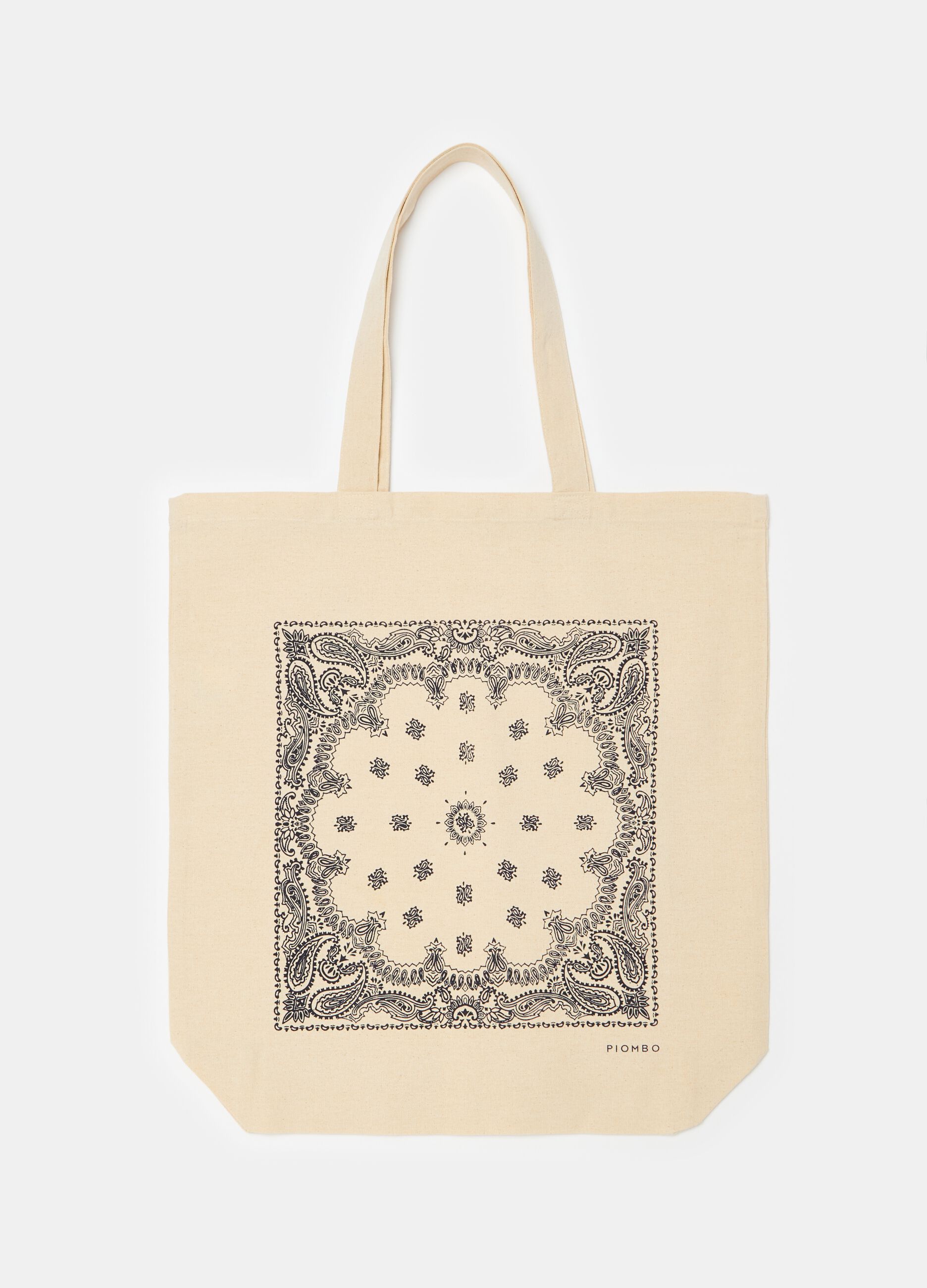 Ovs Borsa shopper in tela stampa paisley