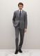 Grey business blazer in stretch fabric_0