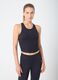 Ribbed Technical Fabric Crop Tank Top ALTAVIA STUDIO_0