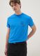 Blue pure cotton regular fit T-shirt with Popeye print_0