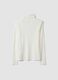 White pure cotton crew-neck T-shirt_6