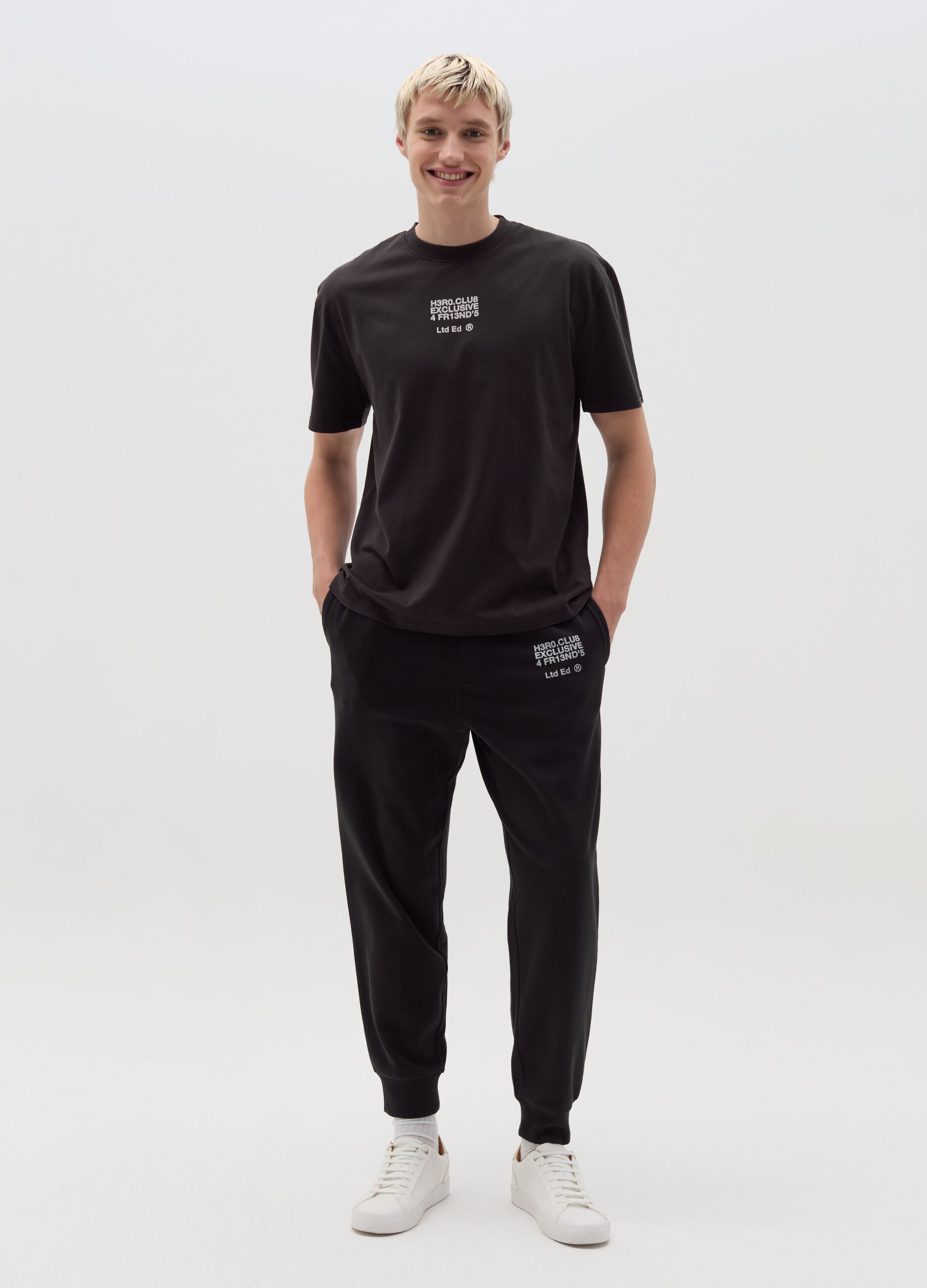 T-shirt in cotone con stampa