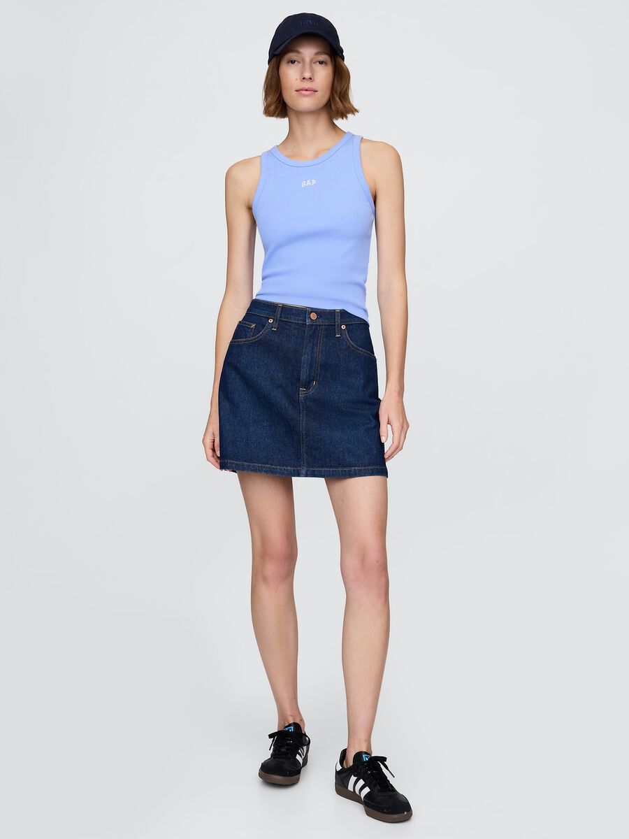 GAP Sleeveless Blue Top_1