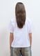White pure cotton T-shirt with floral print, regular fit_3
