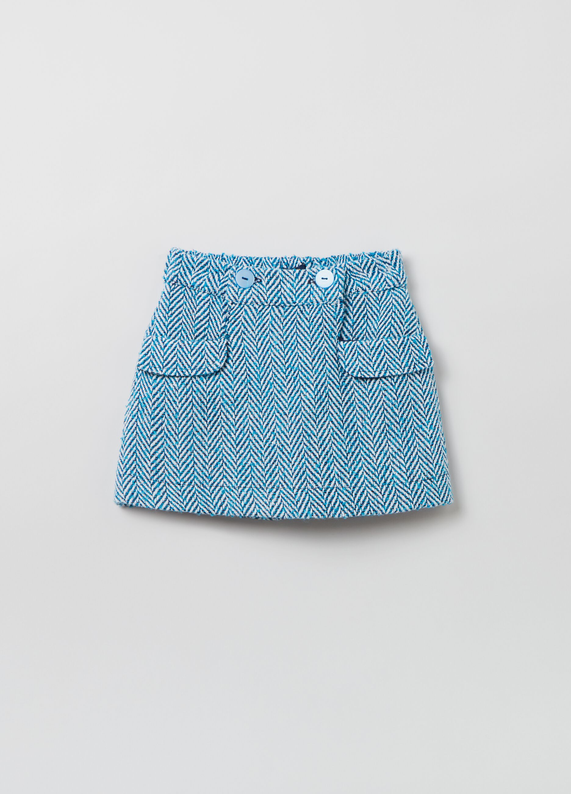 Minigonna in tweed_0