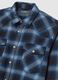 Multicolour pure cotton check shirt regular fit_5