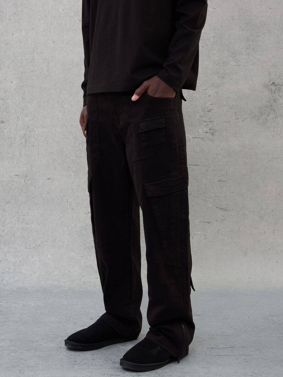 Cargo Pants Black_3