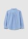 Girl's multicolour regular-fit cotton blend shirt with ruffles_1