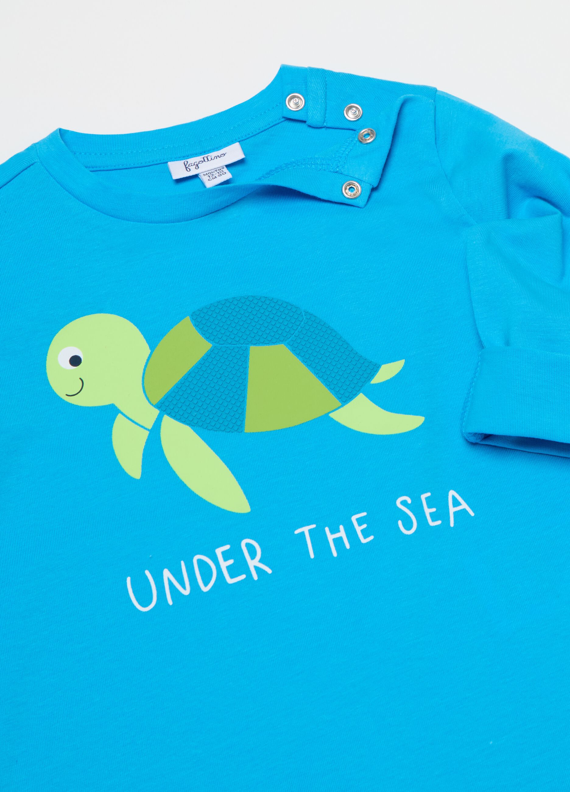 T-shirt maniche lunghe con stampa