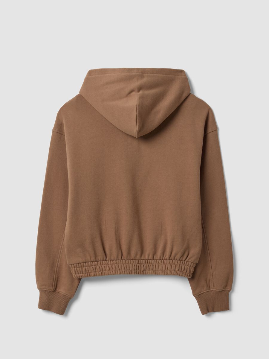 Felpa marrone con cappuccio in cotone organico_6