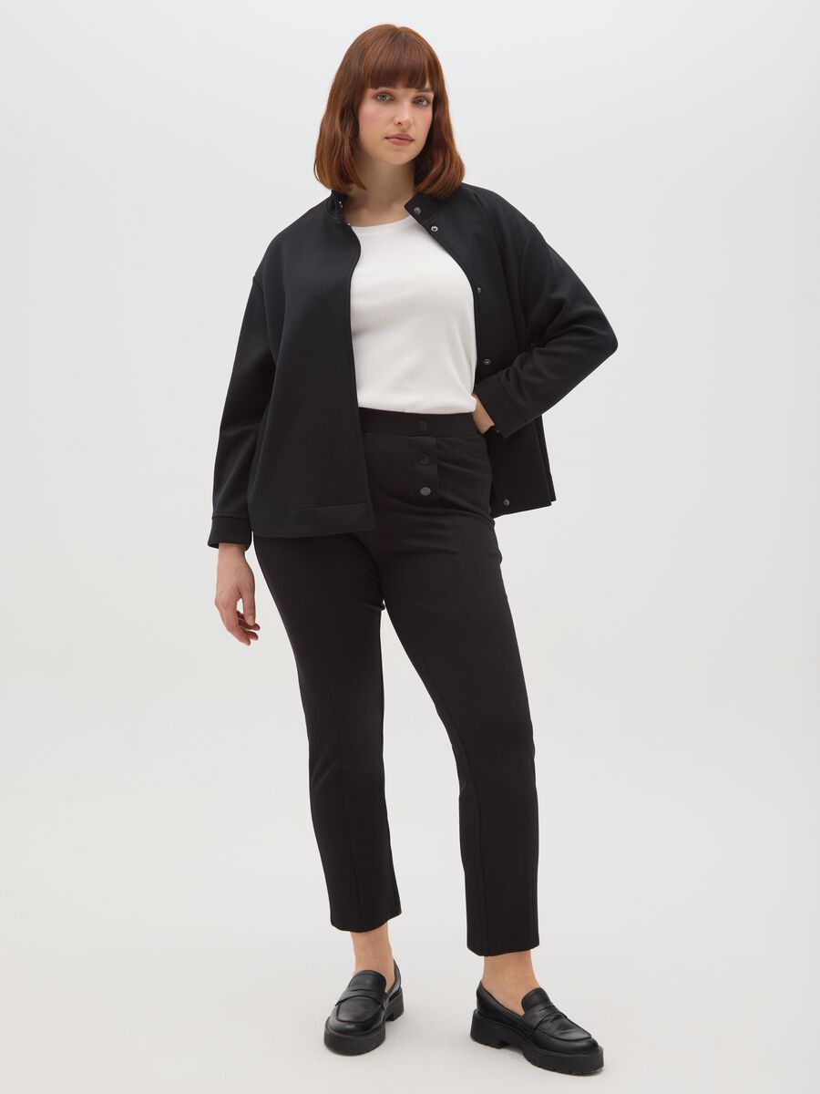 Leggings neri slim fit_0