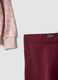 Multicolour pure cotton set with animal-print sweatshirt for girls_3