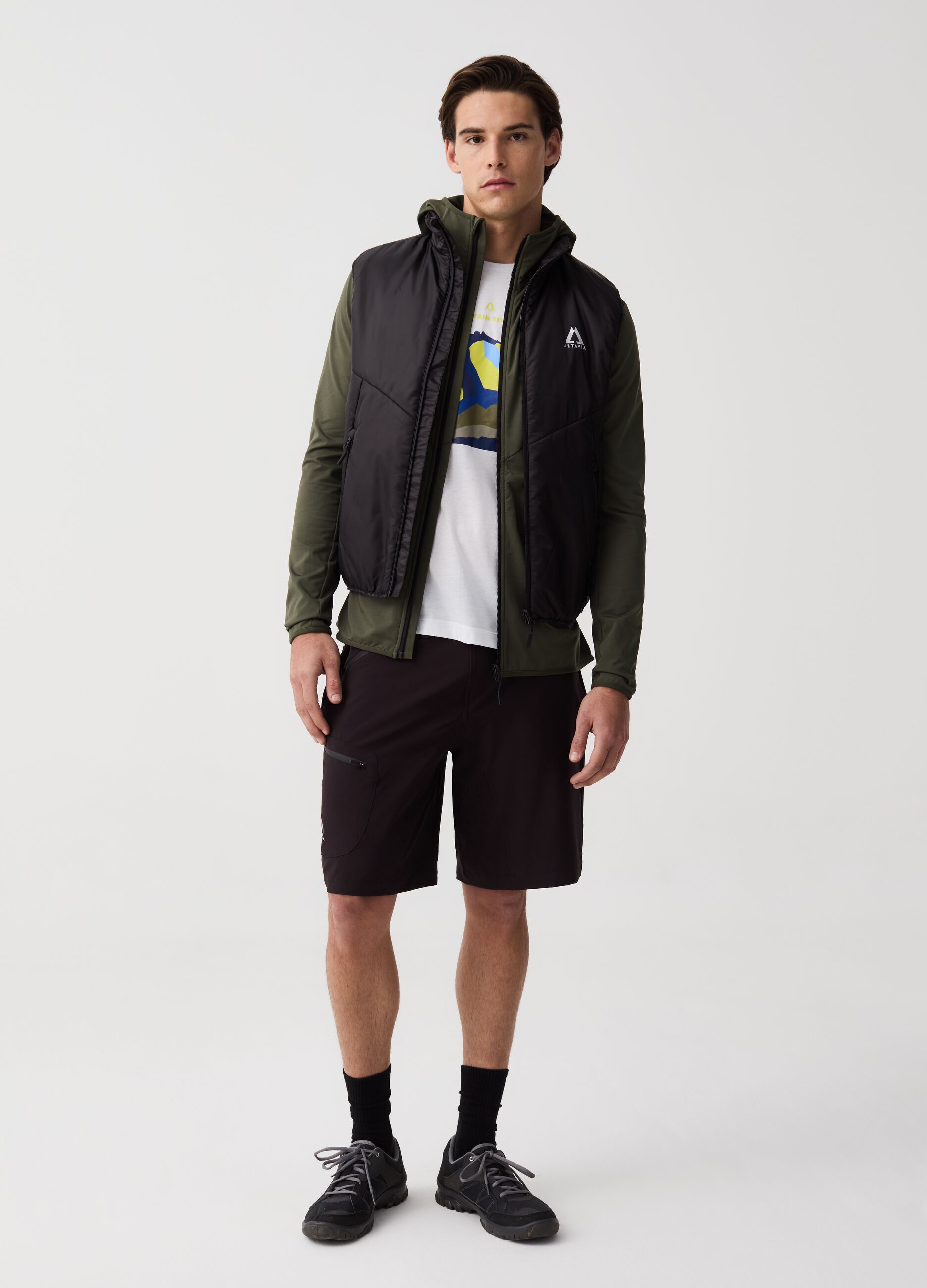 Ovs Shorts da trekking con trama ripstop Altavia