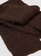 Brown Stretch Wool Scarf_2